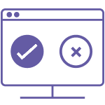 acceptance testing icon