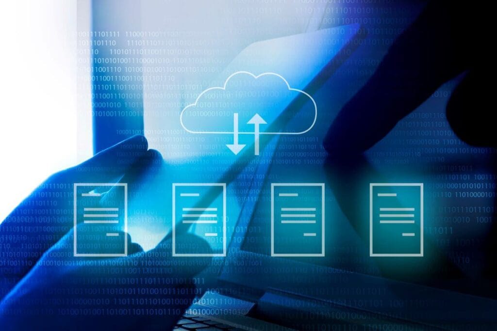 cloud document test icons